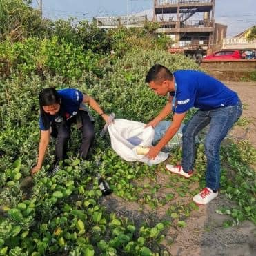 Shore-lines gets greener with a clean up by SM City Daet.